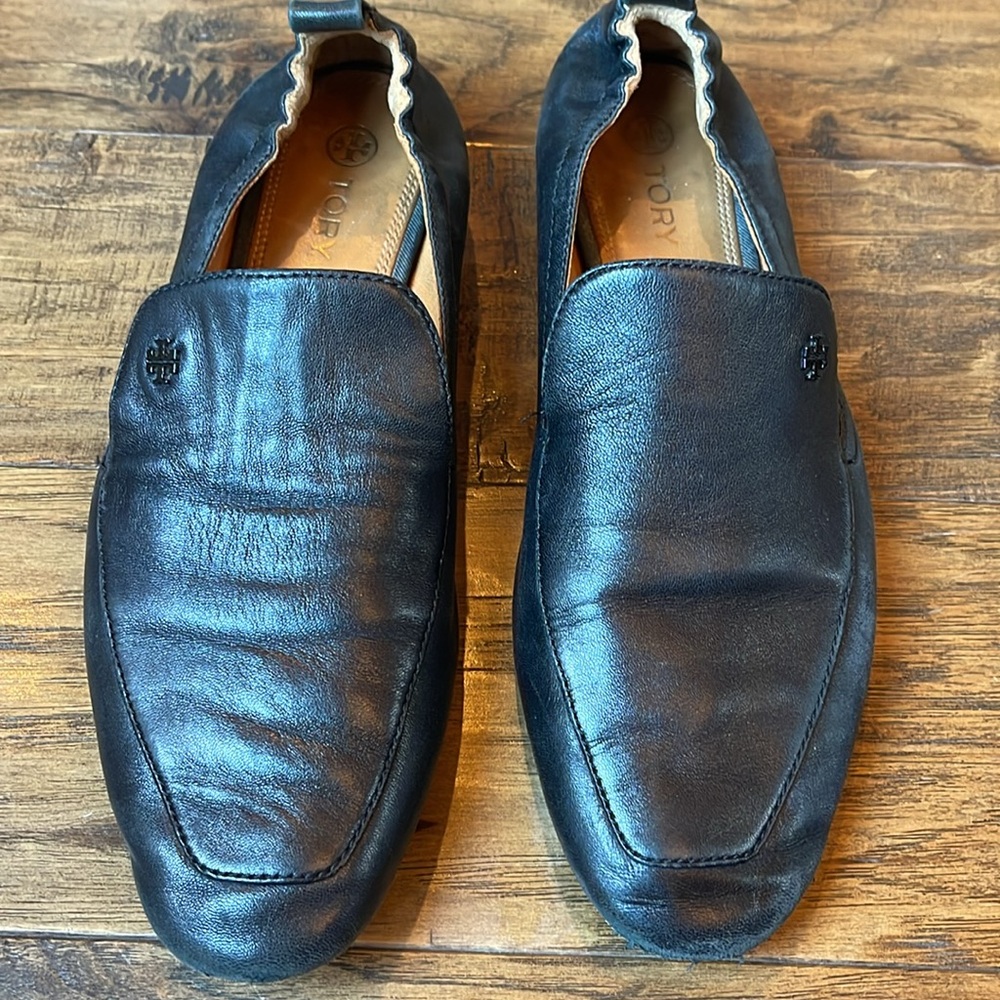 Tory Burch Kira Stretch Travel Loafer Leather - Picture 3 of 7